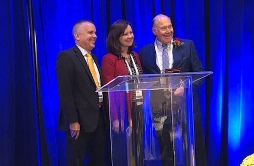 Jim Beckmann Receives WASBO Shining Star Award