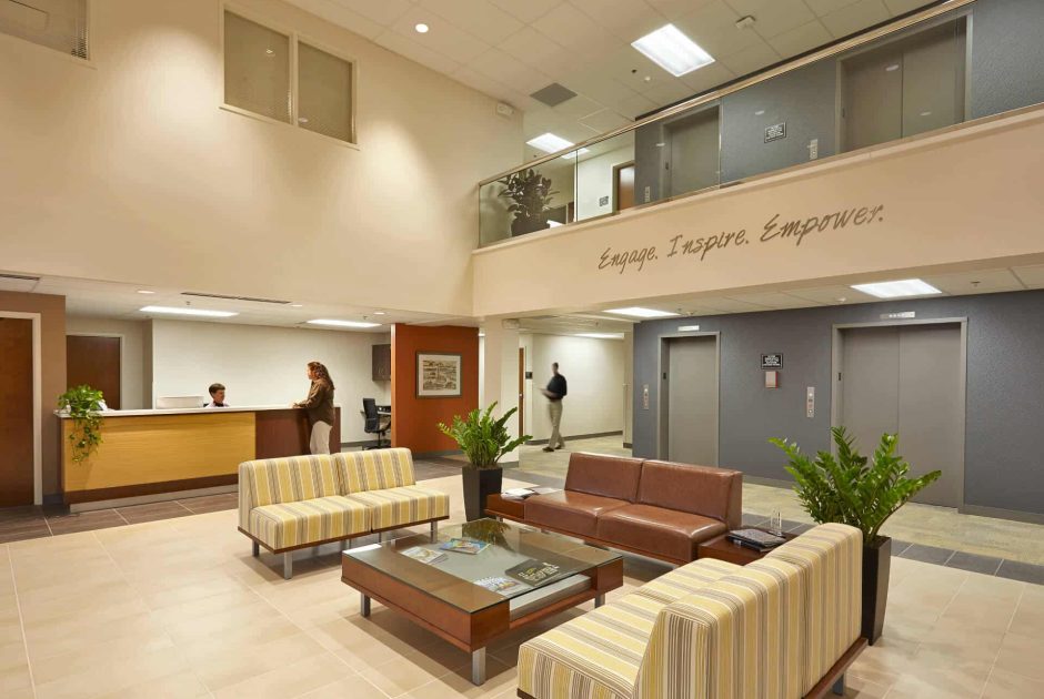 Noblesville Educational Services Center lobby