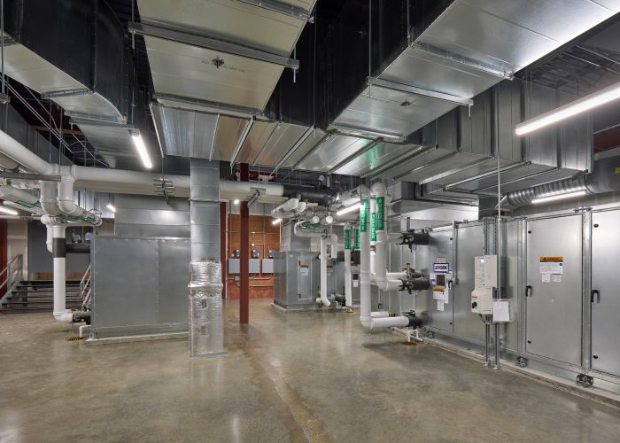New Mooresville High School Pioneer Pavilion HVAC Equipment
