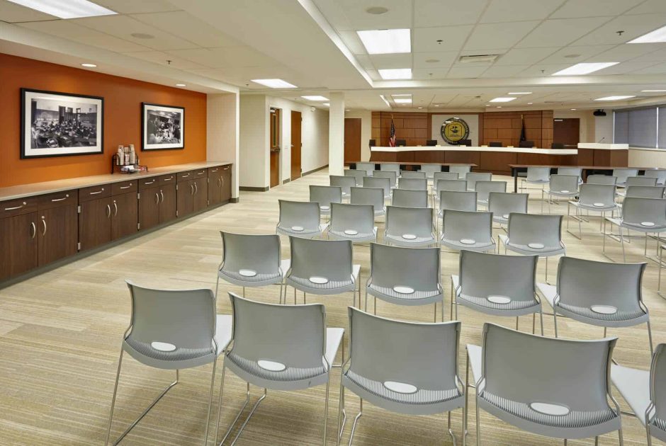 Noblesville Educational Services Center meeting room