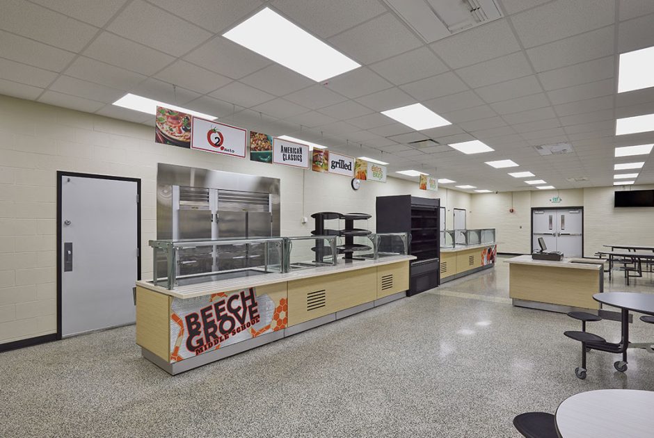 Beech Grove Middle School Cafeteria