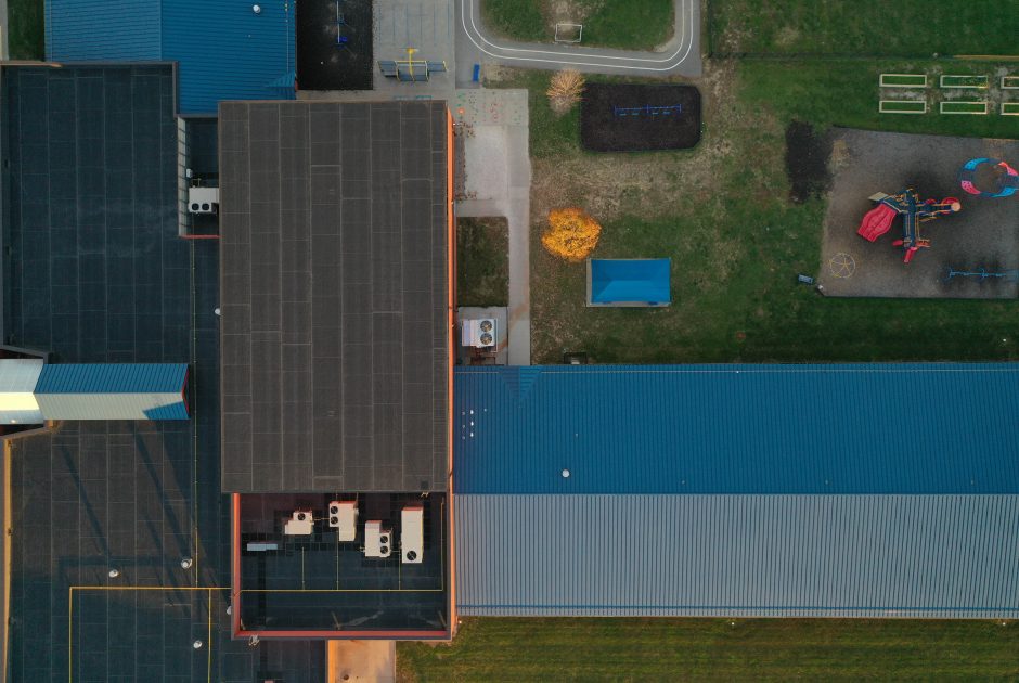 Boonville Schools' Hannah Cole Elementary with upgraded rooftop mechanical equipment