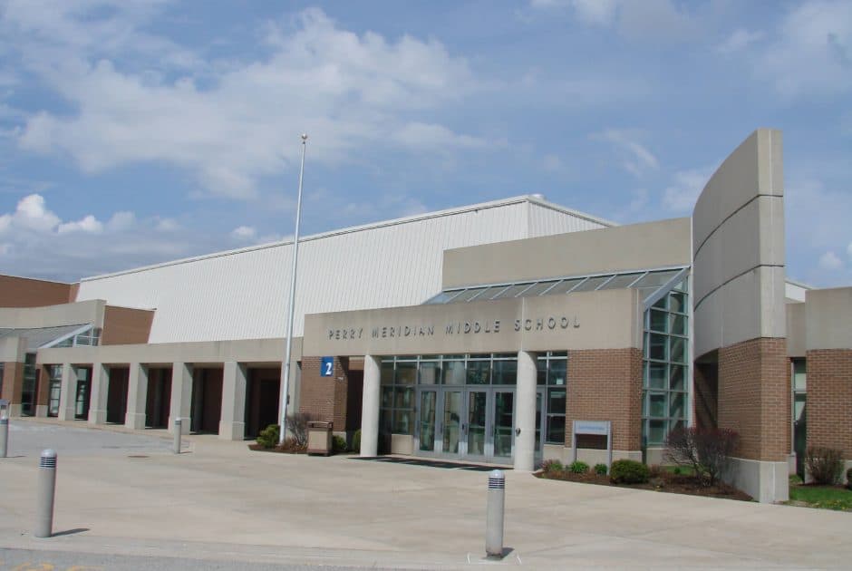 Perry Meridian Middle School exterior