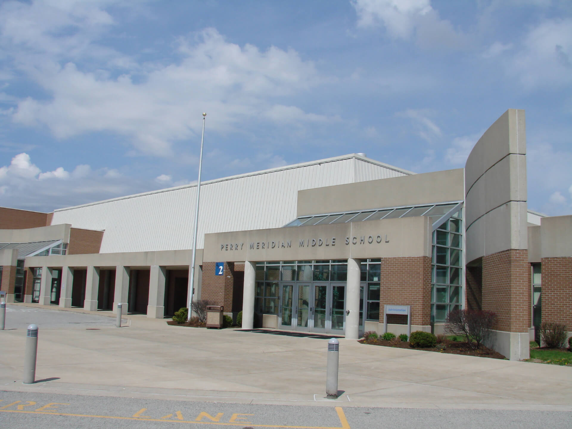 Perry Meridian Middle School exterior