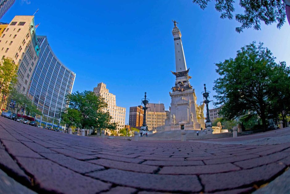 City of Indianapolis monument
