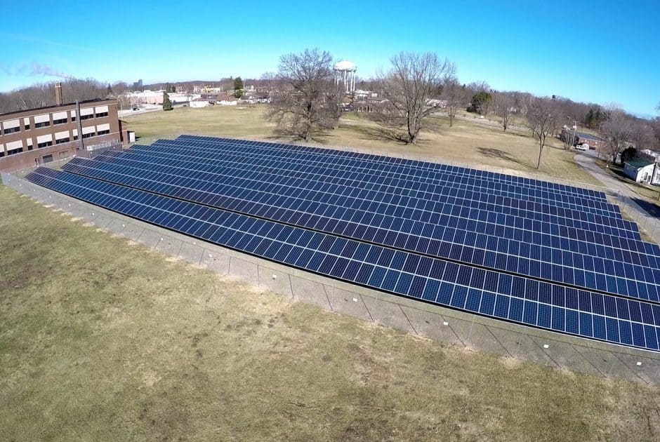 Michigan City Area Schools Administration Solar Array