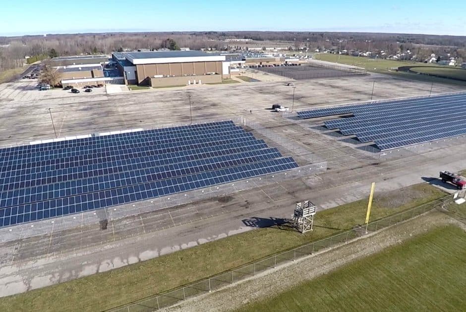 Michigan City High School Solar Array
