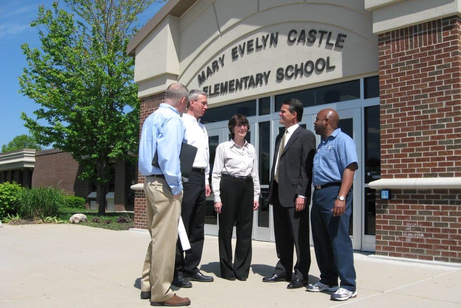 Mary Evelyn Castle Elementary School energy savings project