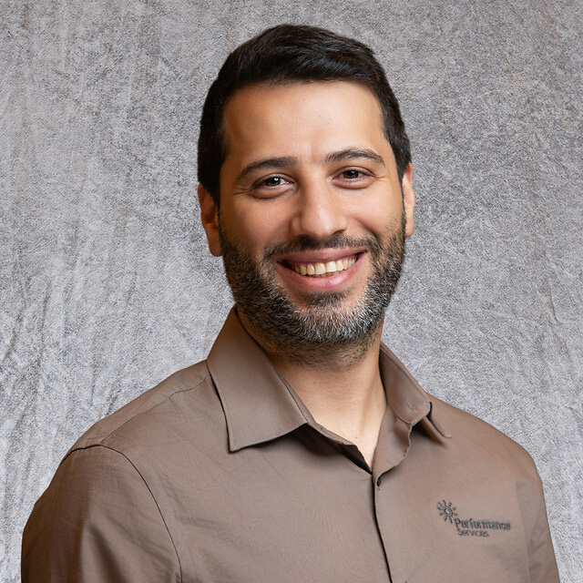 Qusai Alqadi Headshot, Controls Design Engineer at Performance Services