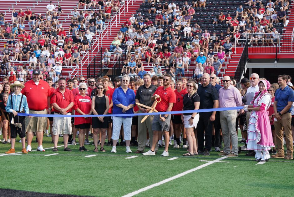Hannibal Schools Porter Field Ribbon Cutting Celebration