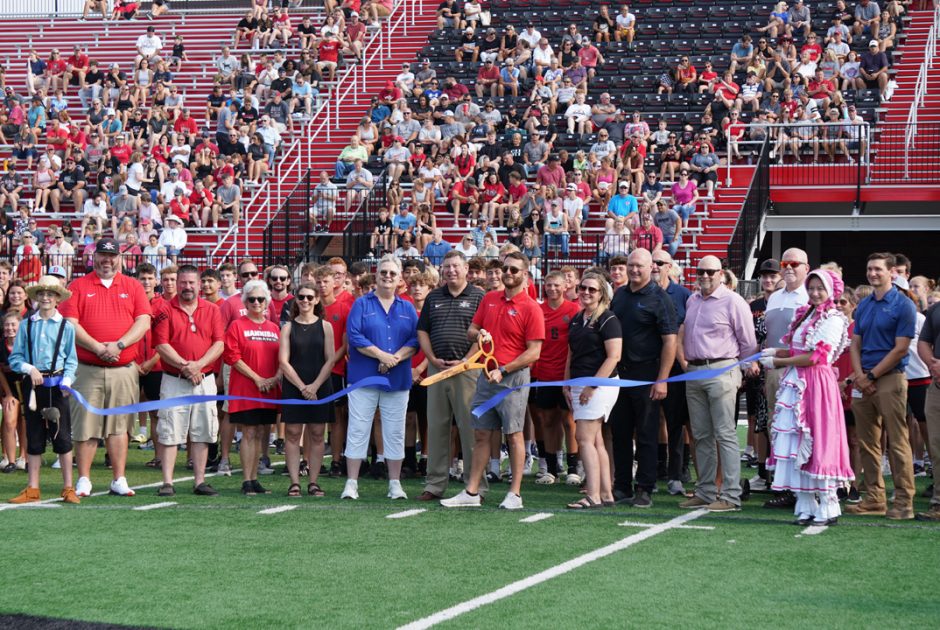 Hannibal Schools Porter Field Ribbon Cutting Celebration
