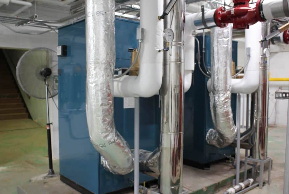 Omro School District boilers