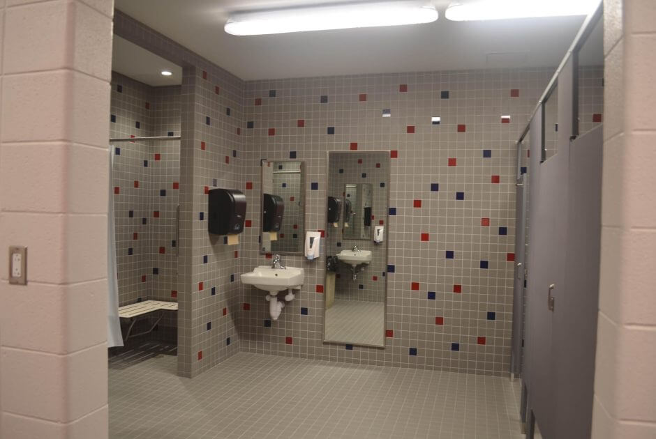 South Central Schools bathroom