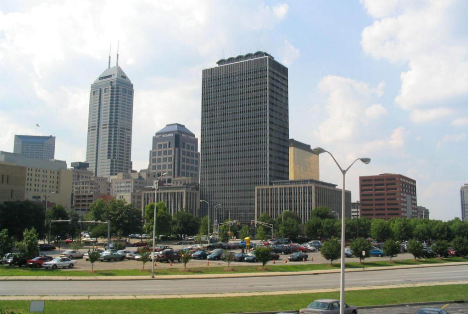 skyline of Indianapolis