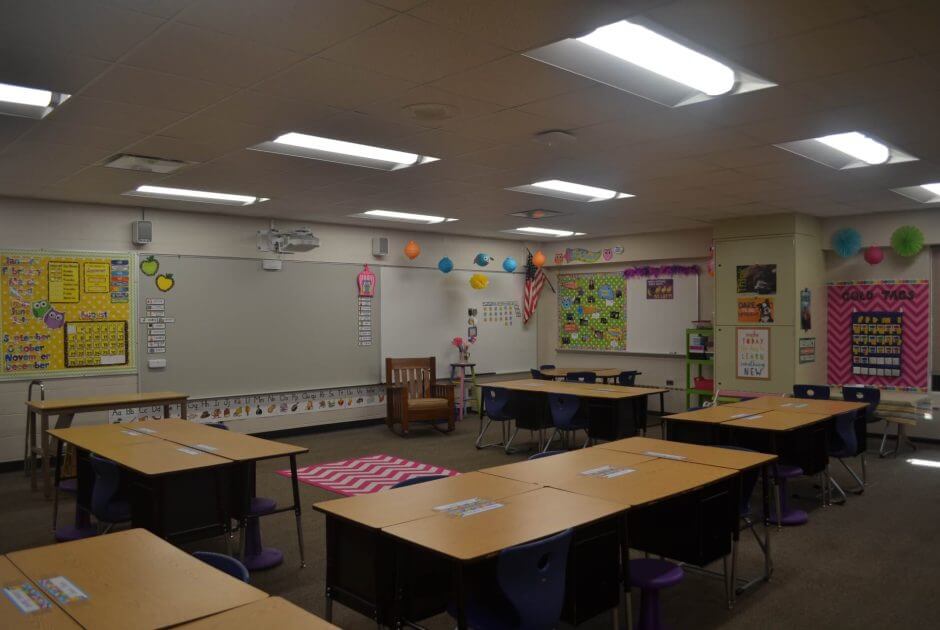 South Central School classroom