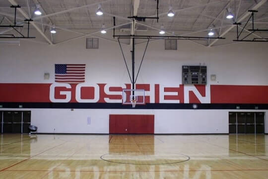 Goshen Community Schools gym