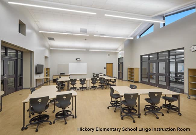 Hickory Elementary School Large Instruction Room
