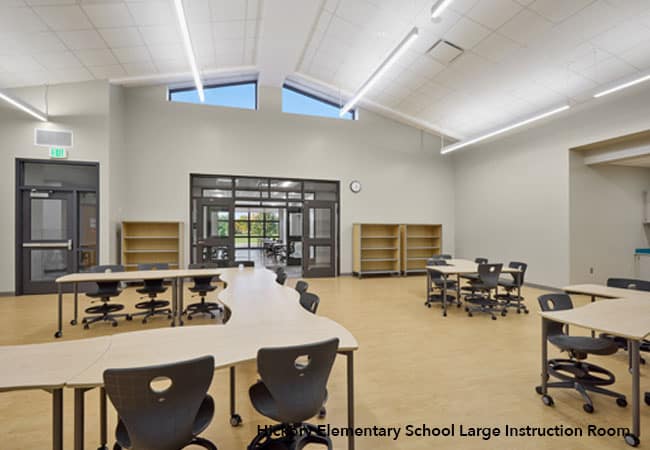 Hickory Elementary School Large Instruction Room - Different Angle