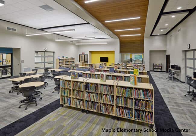 Maple Elementary School Media Center