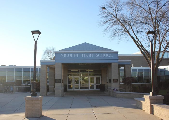 Nicolet High School exterior