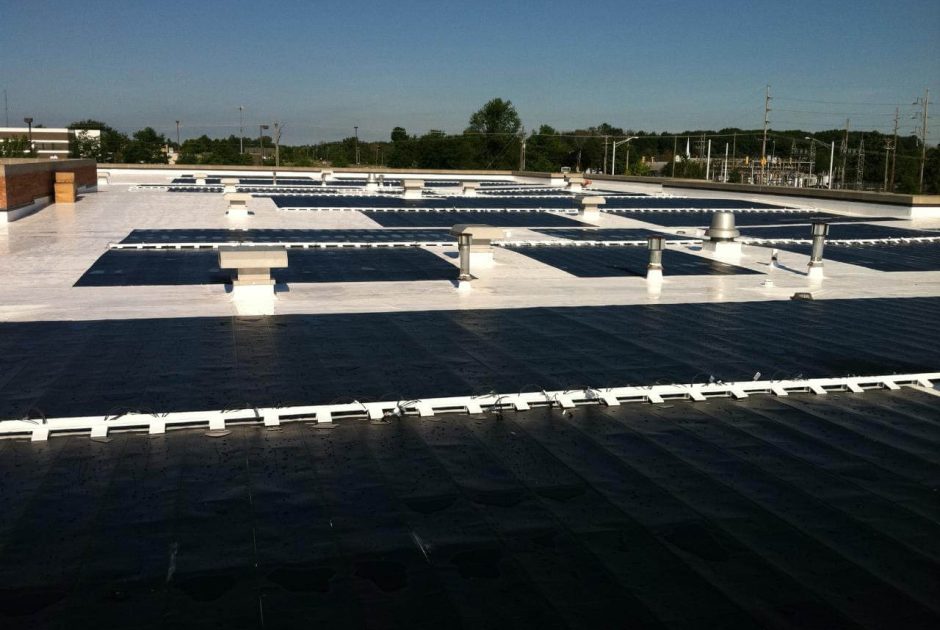 Summit Middle School solar panels