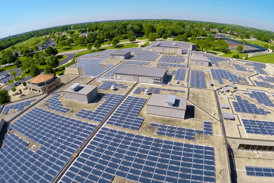 Lake Park West Campus Solar Array