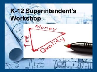 K-12 New Superintendents Workshop