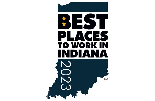 Best Places to Work in Indiana 2023 Logo