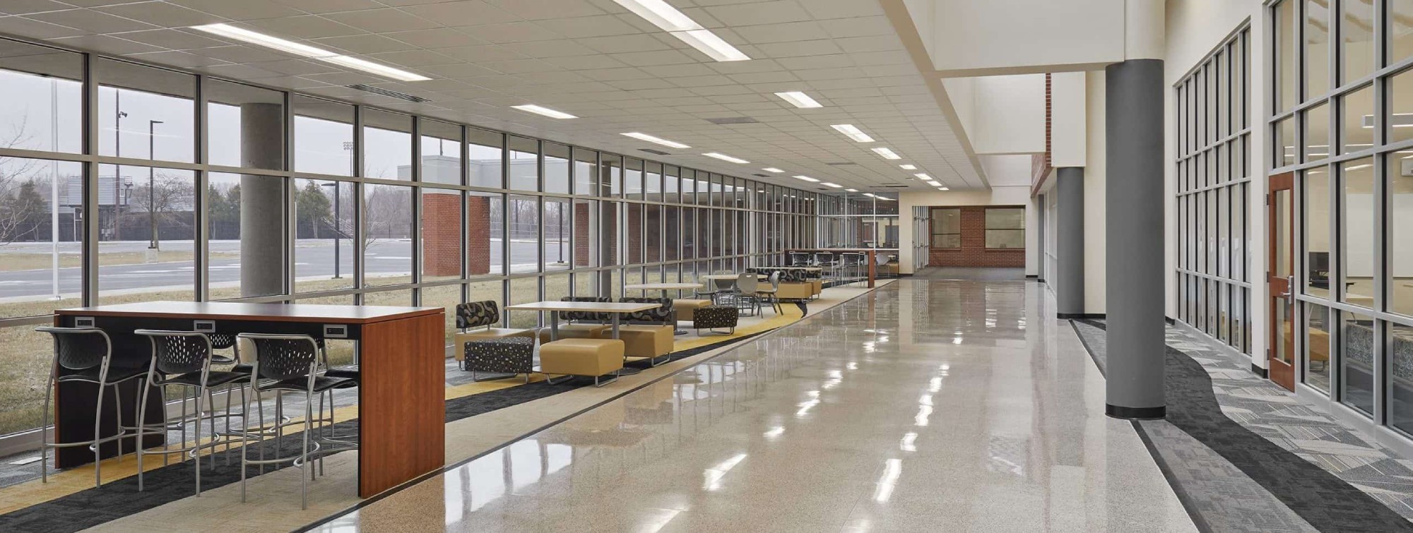 Avon Intermediate School East Corridor