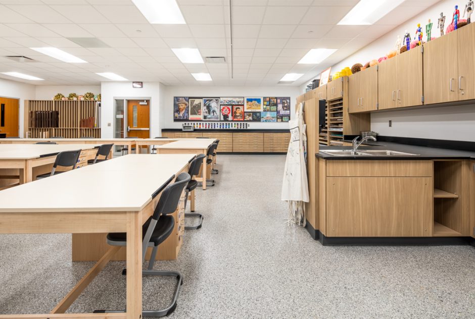Avon High School Renovation Project - Art Lab