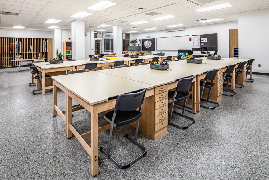 Avon High School Renovation Project - Art Lab
