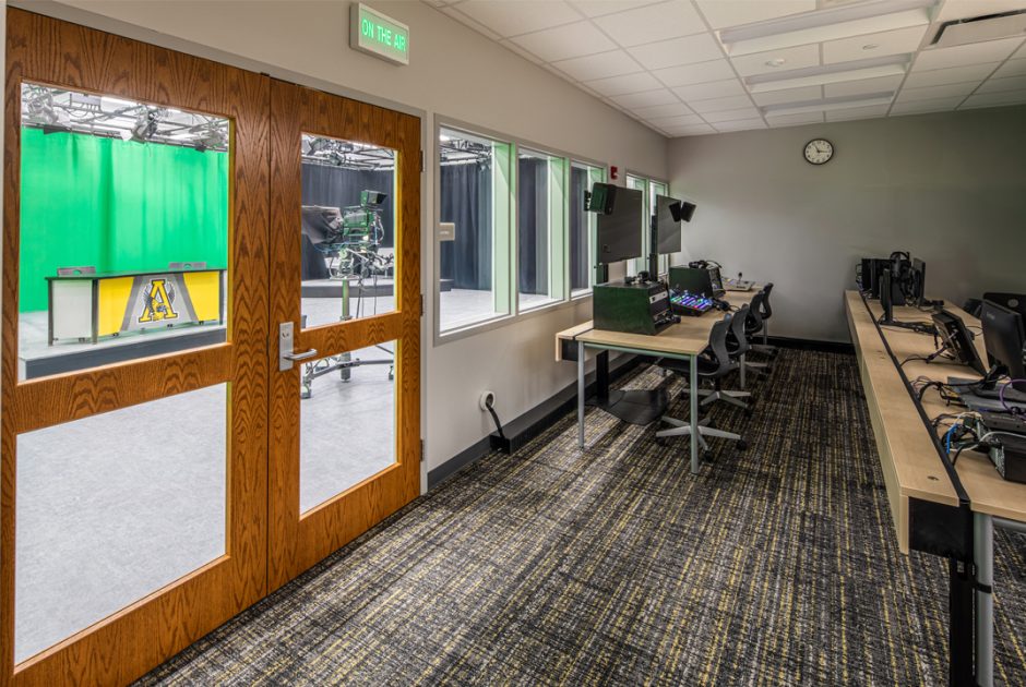 Avon High School Renovation Project - Broadcasting Classroom