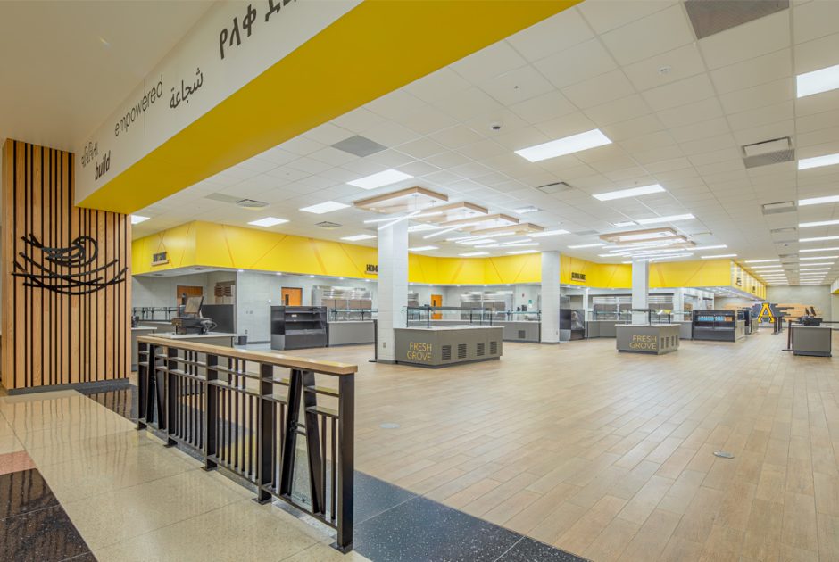 Avon High School Renovation Project - Cafeteria Serving Lines