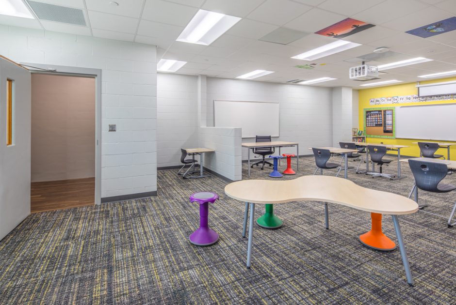 Avon High School Renovation Project - OASIS Classroom