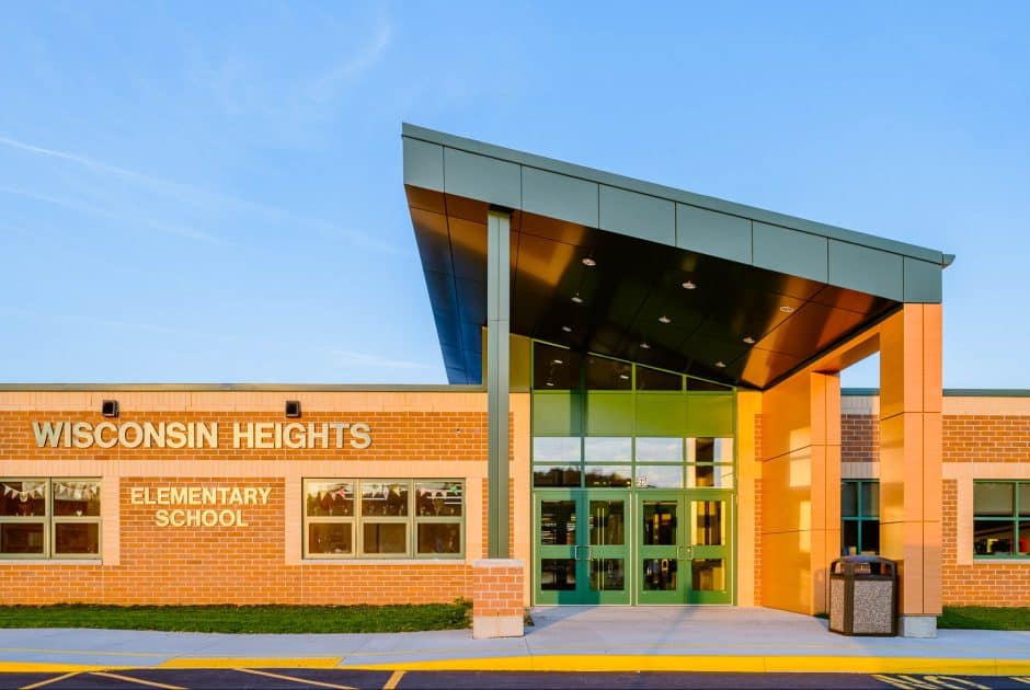 Wisconsin Heights Schools Exterior