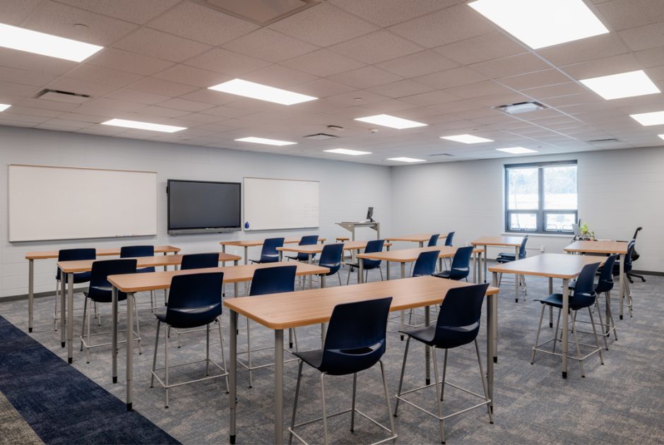 Peshtigo School District - Newly, Renovated Classroom