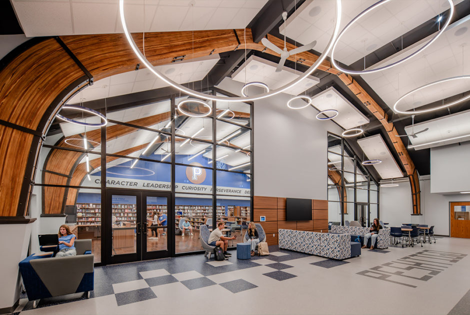 Peshtigo School District Renovated Media Center/Library