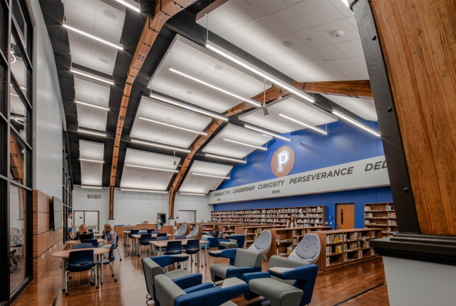 Peshtigo School District Renovated Media Center
