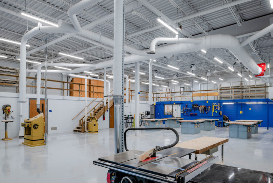 Peshtigo School District's new education lab focused on manufacturing and construction pathways