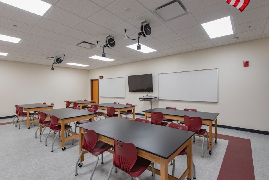 Fennimore High School Renovated Classroom