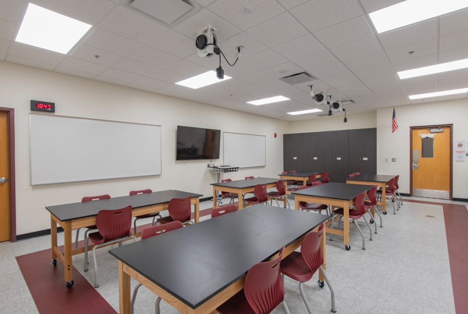 Fennimore High School Renovated Classroom