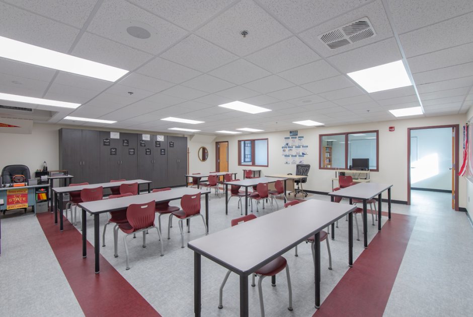 Fennimore High School Renovated Classroom