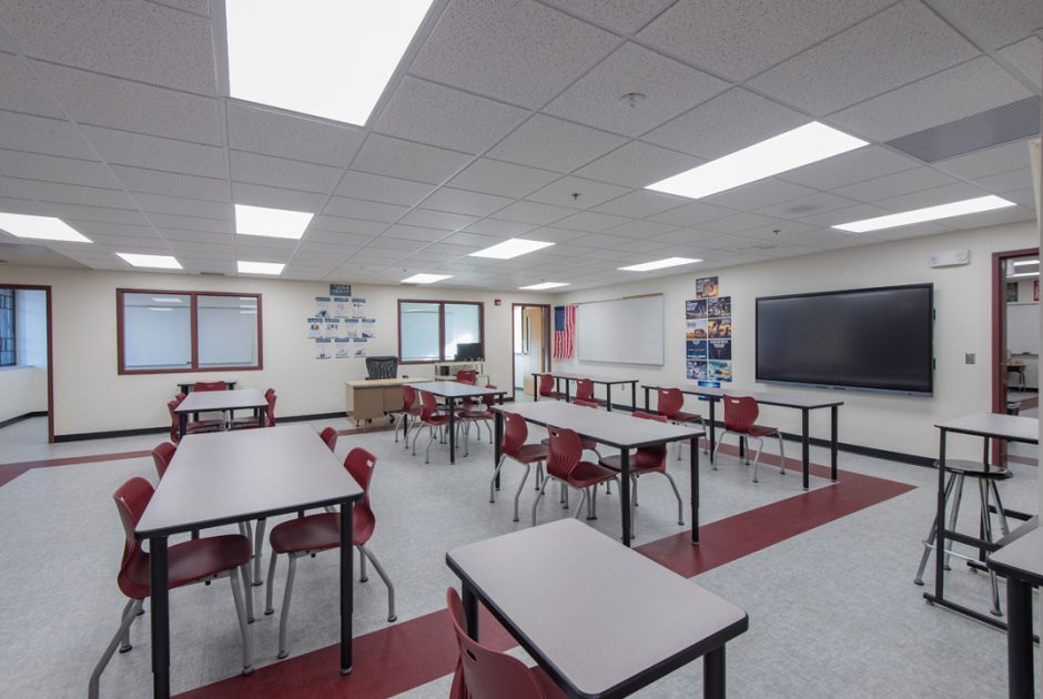 Fennimore High School Renovated Classroom