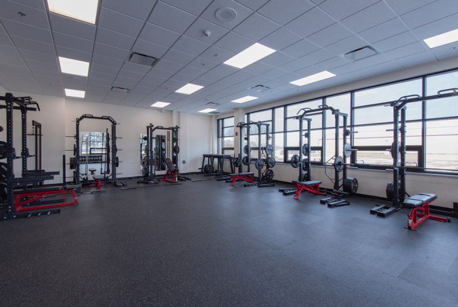 Fennimore High School Renovated Weight Room