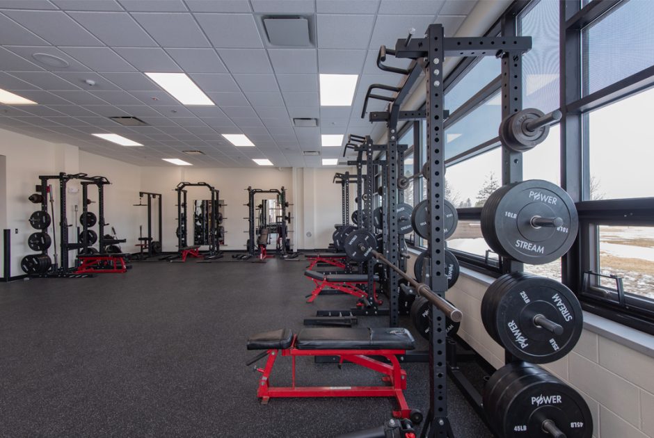 Fennimore High School Renovated Weight Room