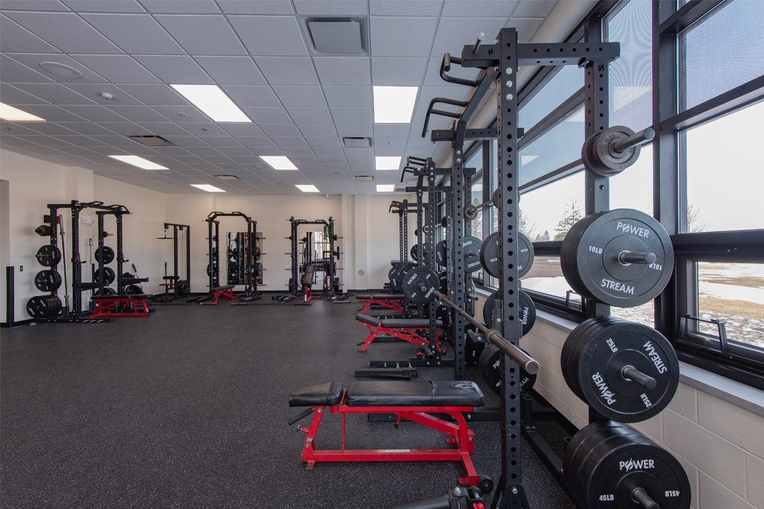 Fennimore High School Renovated Weight Room