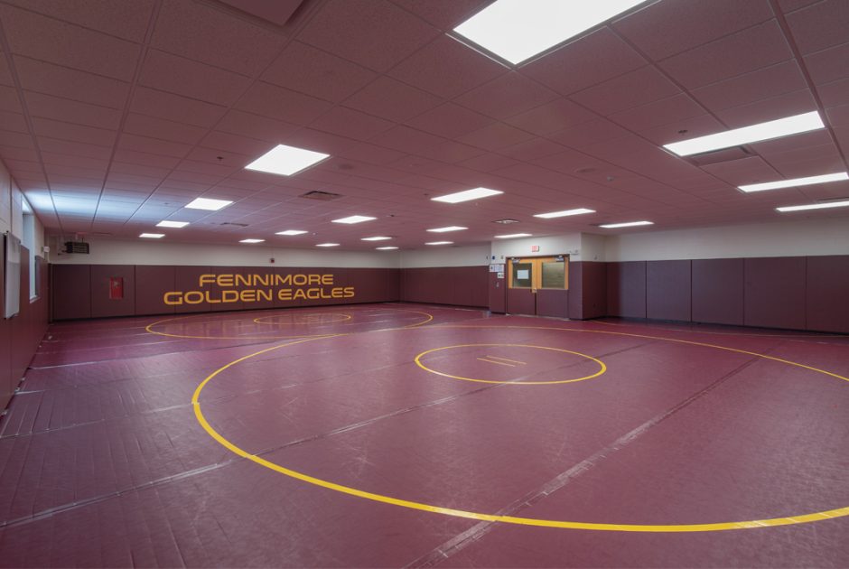 Fennimore High School Newly Renovated Wrestling Room