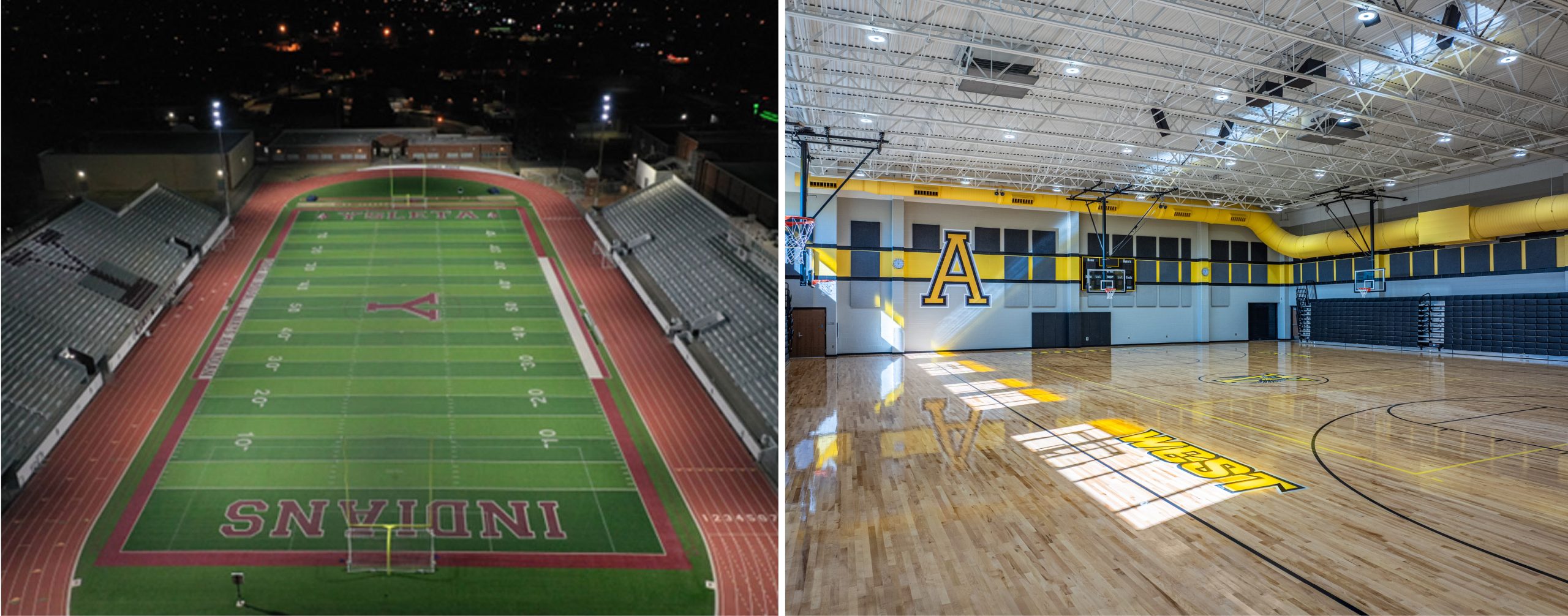 Athletic Facilities at Ysleta Independent School District and Avon Middle School West