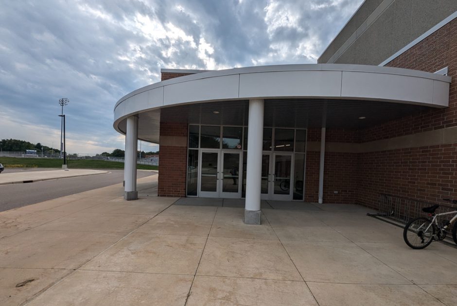 McFarland School District's High School Main Entrance