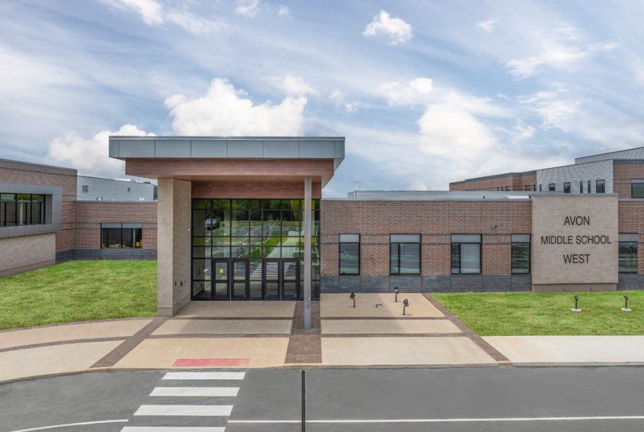 Avon Middle School West Exterior